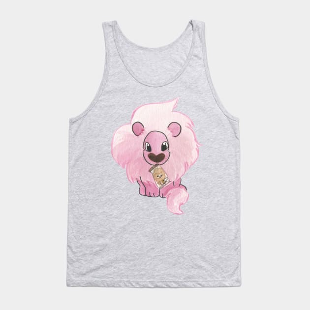 Lion Snacks Tank Top by AmberStone